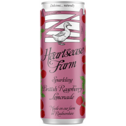 Radnor Heartsease Farm - Sparkling British Raspberry Lemonade - 12 x 330ml